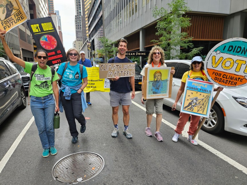 March to End Fossil Fuels in&nbsp;NYC