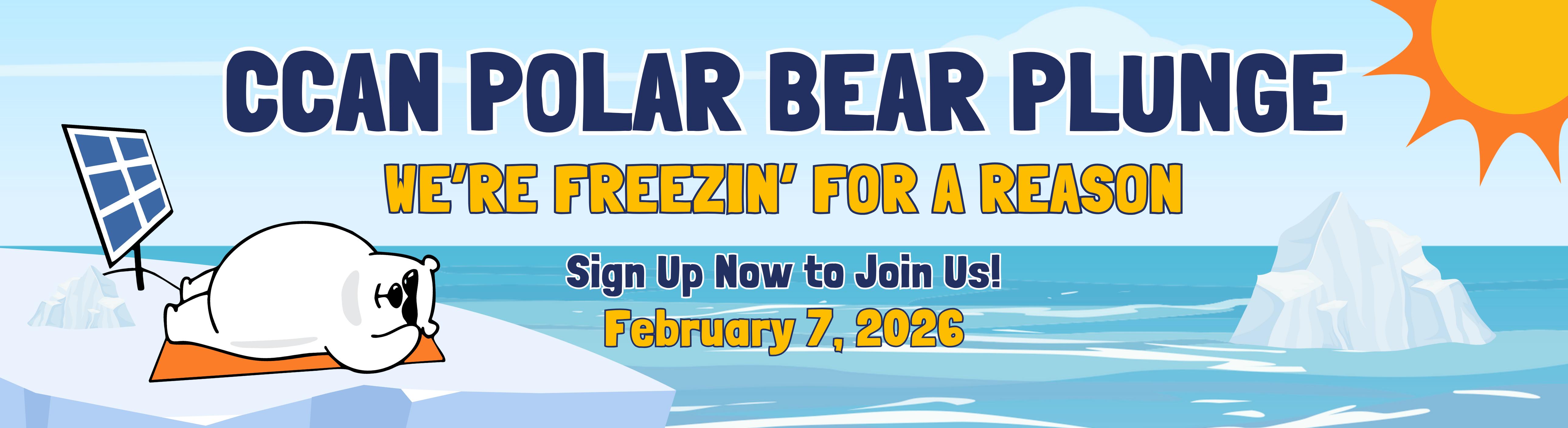 CCAN 21st annual Polar Bear Plunge